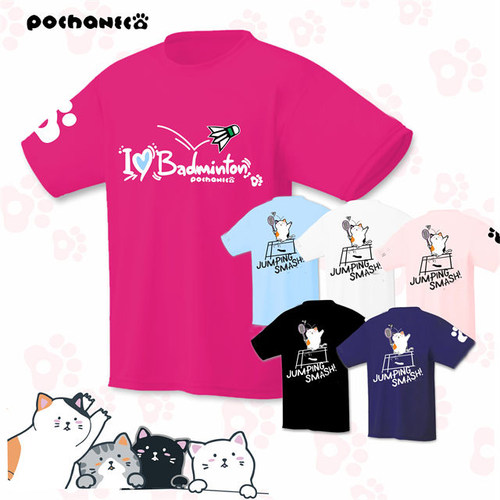日本猫咪羽毛球服GOSEN特价速干