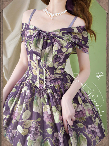 CLA夏季复古典吊带连衣裙偏低腰