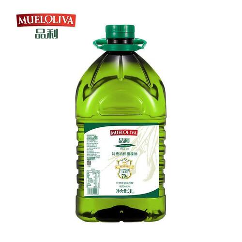 品利特级初榨橄榄油3L桶装西班牙原装进口家用煎炸烹饪凉拌食用油