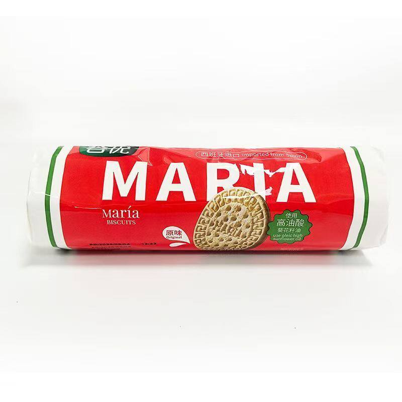 谷优低糖玛丽亚饼干200g每袋西班牙进口酥性饱腹健康早餐休闲零食