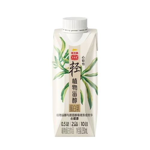 金龙鱼丰益堂心轻怡植物甾醇蛋白乳250mL营养早餐豆乳饮料