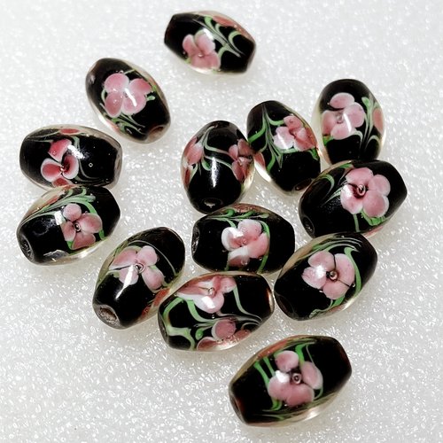 复古绿藤琉璃腰鼓散珠不掉色