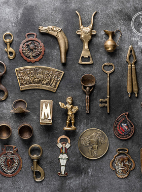 4.12n组欧美复古旧物西洋小摆件