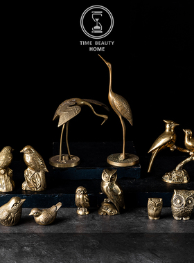 2.12上新欧美复古黄铜旧物西洋