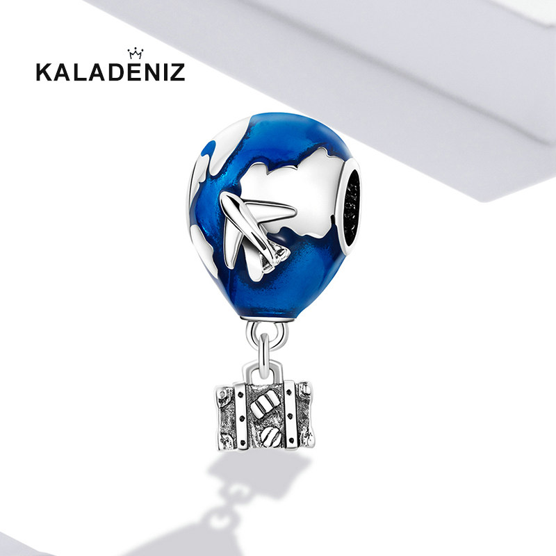 KALADENIZ蓝色吊坠热气球