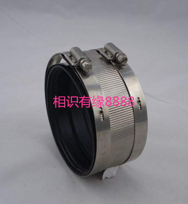 不锈钢管束 管箍 带胶卡箍 排水管铸铁管抱箍 2/3/4/5/6/8/10寸