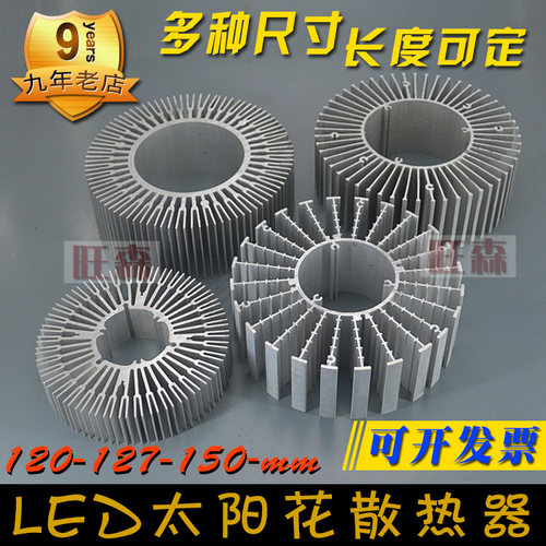 散热片可定制旺森太阳花