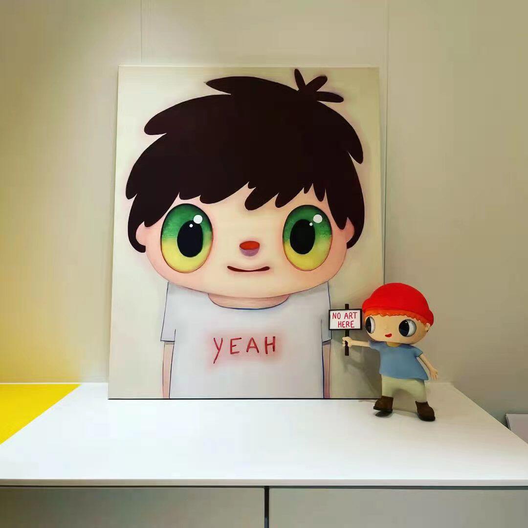 西班牙艺术家javier calleja  大眼仔雕塑摆件挂画潮流潮品网红i