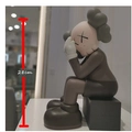 Brown 28cm Sitting Position Can Be Rotated