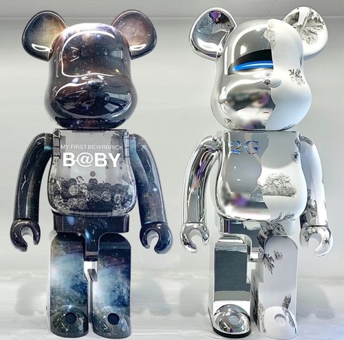 bearbrick400%暴力熊电镀儿童摆件雕塑潮玩潮流饰品客厅沙发卧室
