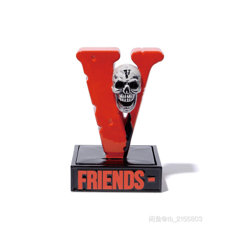 现货批发NEIGHBORHOOD x VLONE 骷髅大V  联名nbhd香炉 潮牌潮器