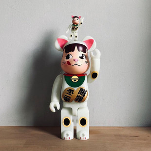 bearbrick大号暴力熊积木熊千秋不二家潮玩公仔摆件手办玩偶1000