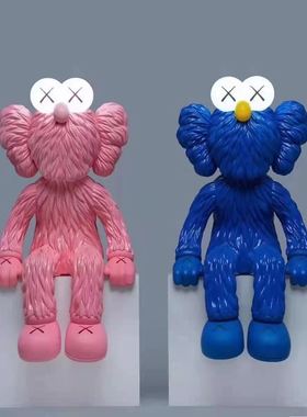 考斯雕塑儿童房芝麻街摆件同款