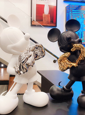 GD比心米奇摆件现代简约家居