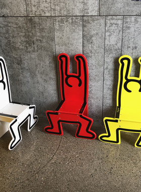 GD艺术时尚椅儿童靠背椅装饰