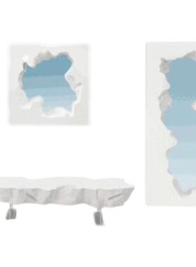 发泡桌子茶几凳子落地壁挂镜子