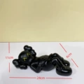 Black 24cm - Mount Fuji Reclining Pose