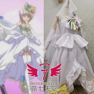 【蒂七天堂】 cosplay定做 来图定做 守护甜心 亚梦婚纱
