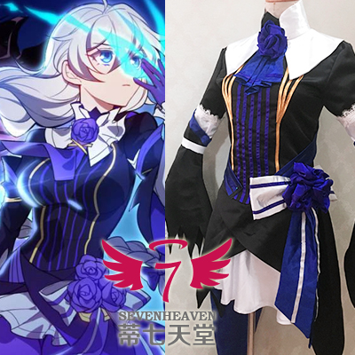 【蒂七天堂】 COSPLAY定做 崩坏3 卡莲·卡斯兰娜 第六夜想曲