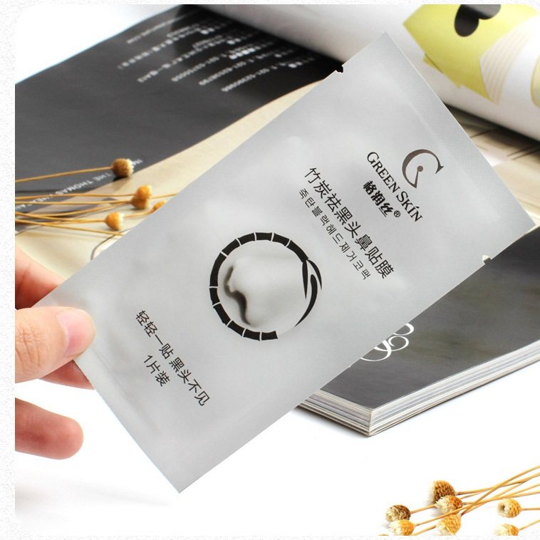 60片装格润丝竹炭吸黑头鼻贴膜撕拉式无刺激