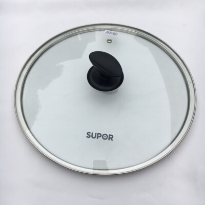 苏泊尔炒锅锅盖汤奶煎钢化玻璃盖
