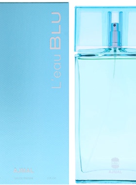 美国购 AJMAL 阿基马尔 Leau blu 男士香水 EDP 90ml
