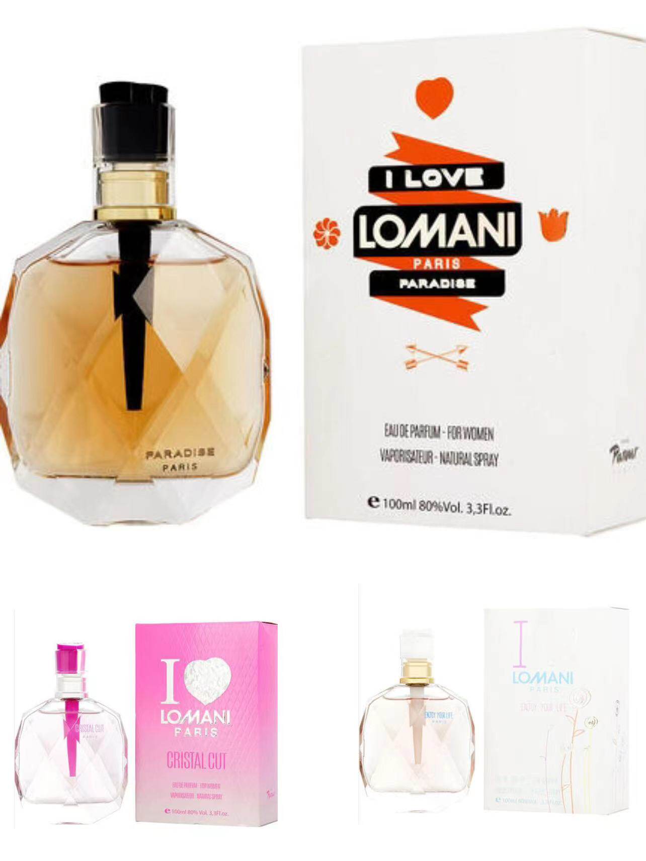 lomani 罗曼尼女士香水 i love lomani paradise女士香水