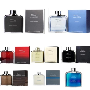 捷豹男士 金色经典 香水 黑爵 红色铬铁矿运动琥珀 同名本能 JAGUAR