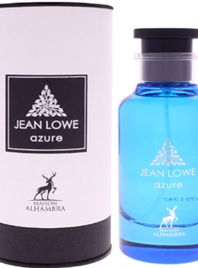 美国购 Maison Alhambra  Jean Lowe Azure 中性香水