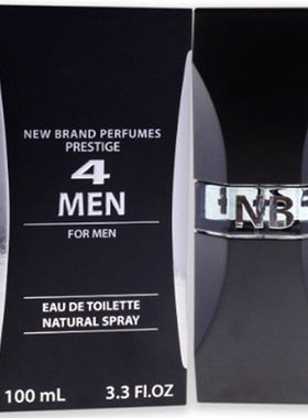 New Brand Parfums新品牌香氛4 Men男士香水 EDT 100ml