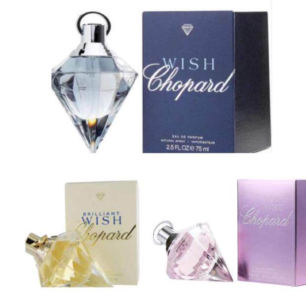 美国购 Chopard 萧邦女士香水 愿望之光蓝钻天才热望粉红心钻