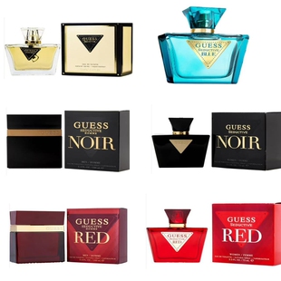 香水 魅惑女士男士 盖尔斯 Blue KISS RED SEDUCTIVE Guess