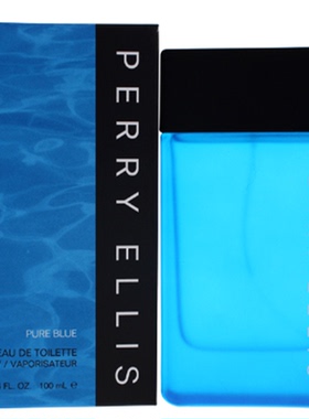 美国购 PERRY ELLIS派瑞艾磊仕 Pure Blue 纯蓝色男士香水