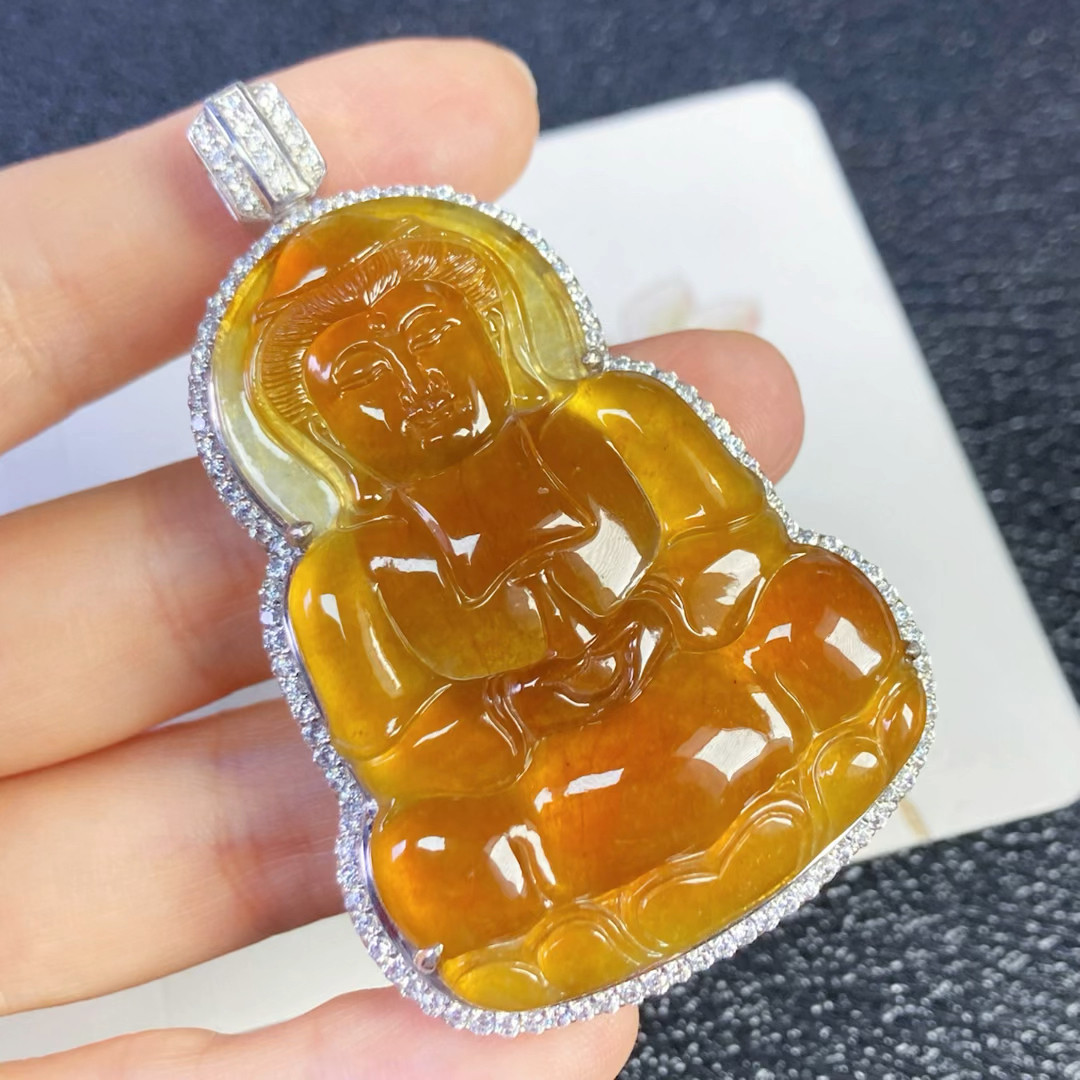 8091号天然缅甸翡翠a货高冰缅甸翡翠
