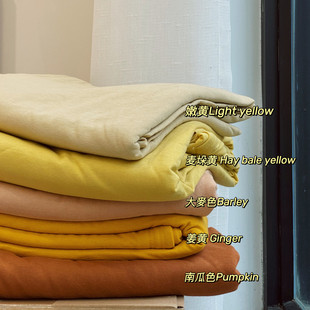 柔软针织棉单品 日式 家 默子 全棉简约纯色纯棉被套枕套床单床笠