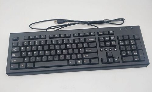 惠普台式机商务办公USB游戏键盘