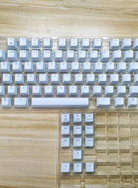戴尔ALIENWARE外星人AW420k键帽原装白色PBT透光键帽机械键盘键帽