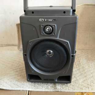 库存全新90年代上海产金彭牌扩录放U盘TF卡播放多用途教学录放机