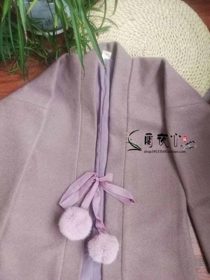 兰夜心汉服秋冬保暖羊毛呢褙子双层绣花超厚实优惠中在类目 女装/女士精品, 唐装/民族服装/舞台服装, 民族服装/舞台装中 - 来自Buy2taobao.com提供专业的淘宝代购服务