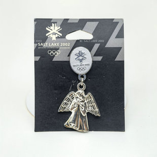 2002年盐湖城冬奥会徽章 爱尔兰圣帕提克节日徽章 盐湖城天使徽章