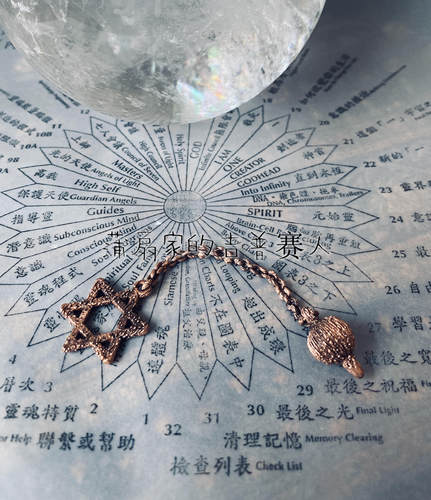 psj吉普赛 美国定制 srt星球金属灵摆 吊坠 欧美灵摆 大天使麦可