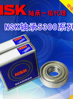 原装NSK进口轴承5300 5301 5302 5303 5304 5305 5306 5307ZZ DDU