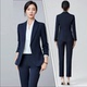 面试正装 女小个子春气质修身 西服工作服 套装 高端大气干练职业西装