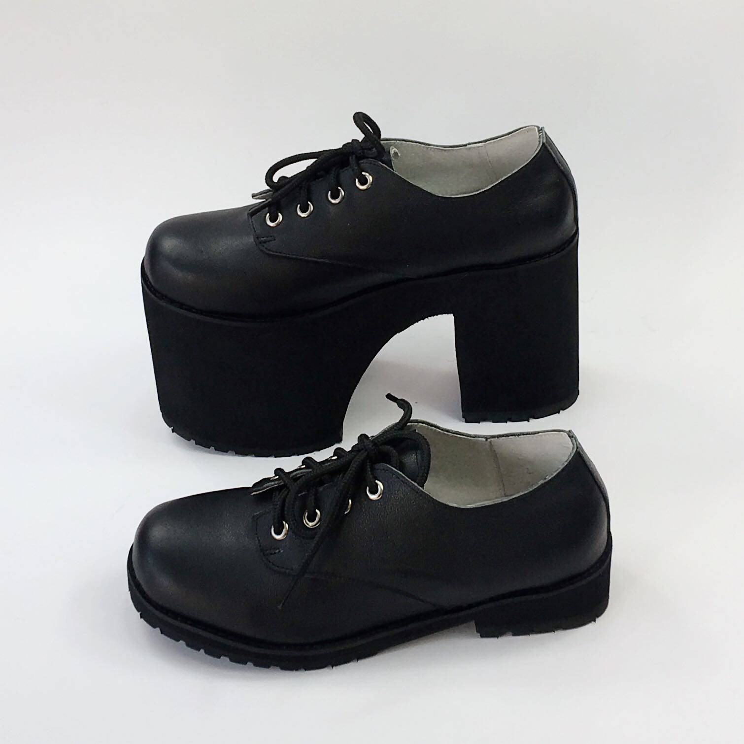 松糕厚底鞋长短腿高低脚残疾人鞋定制大小鞋大小脚定制9618