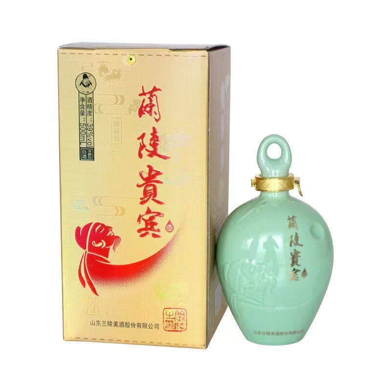 39度兰陵贵单瓶正品特价包邮纯粮食酒山东名酒兰陵酒
