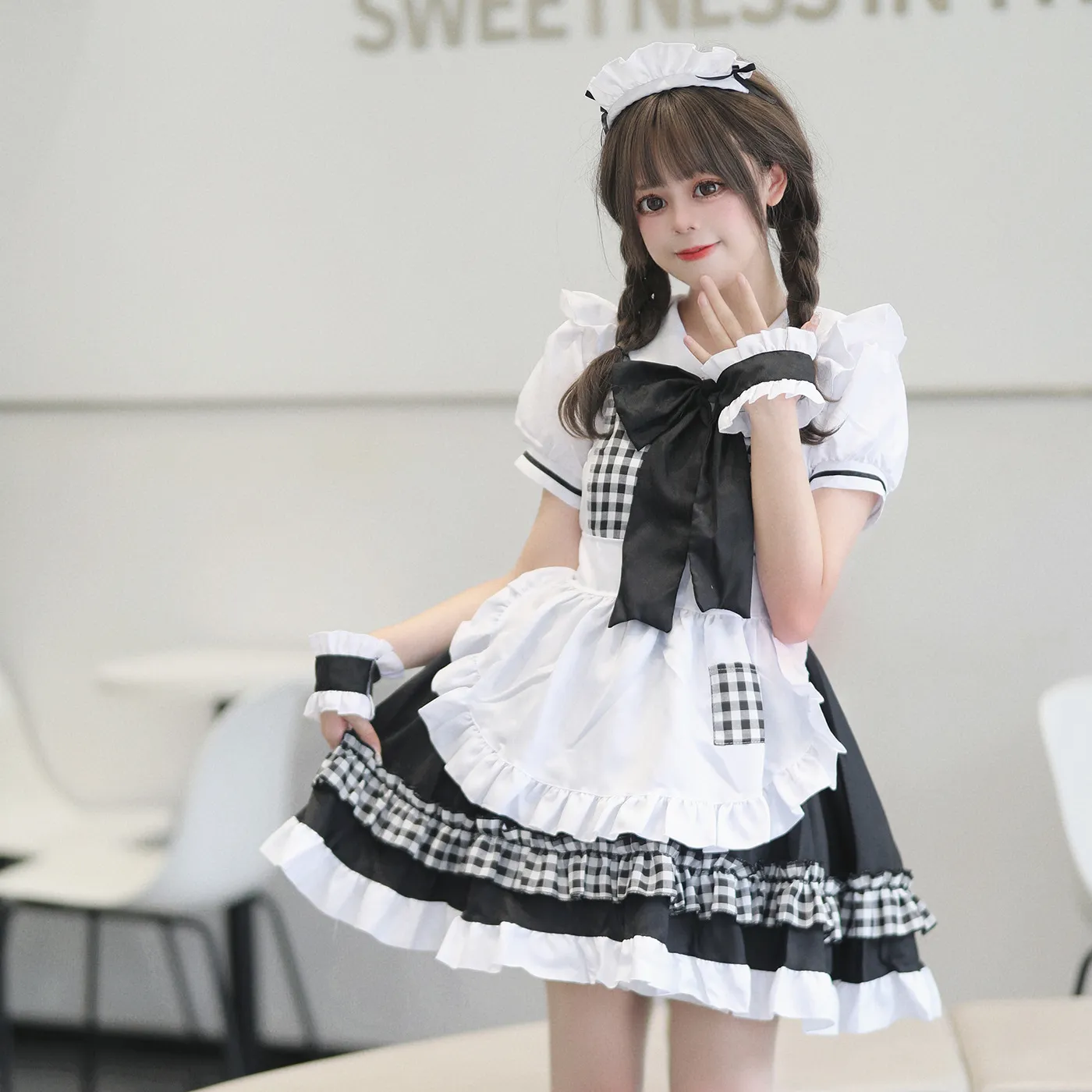 日系可爱风lolita女仆装性感cosplay女装女仆制服连衣裙套装