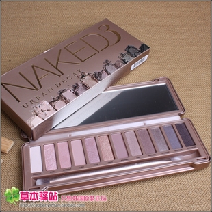 包邮 12色眼影盘 Naked2 Urban 眼影盘 现货 Naked3 Decay衰败城市