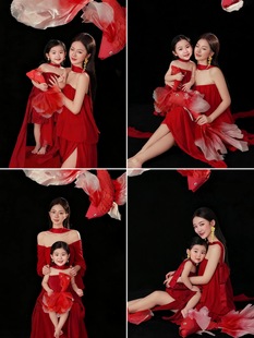 饰写真亲子照拍照道具 鸿运新年装 2026新款 超大锦鲤鱼中式