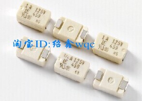 力特贴片保险丝0459.375UR LF 375MA 125V  LITTELFUSE 459.37