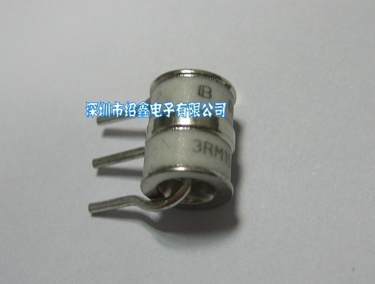 君耀放电管3RM150-8,BK放电管3R350,350V三极陶瓷气体放电管3R150